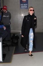 MARGOT ROBBIE at Los Angeles international Airport 01/14/2016