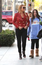 MARIAH CAREY Out Shopping in Beverly Hills 01/13/2016