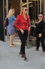 MARIAH CAREY Out Shopping in Beverly Hills 01/13/2016