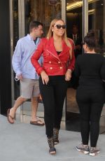 MARIAH CAREY Out Shopping in Beverly Hills 01/13/2016