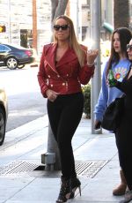 MARIAH CAREY Out Shopping in Beverly Hills 01/13/2016