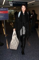 MARY ELIZABETH WINSTEAD at LAX Airport in Los Angeles 01/21/2016