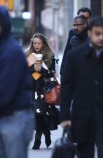 MARY KATE OLSEN Out and About in New York 01/19/2016