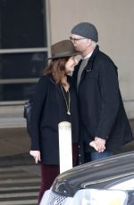 MARY STEENBURGEN at LAX Airport in Los Angeles 01/09/2016