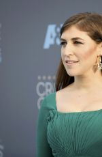 MAYIM BIALIK at Critics’s Choice Awards 2016 in Santa Monica 01/17/2016
