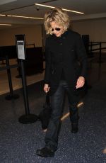 MEG RYAN Arrives at LAX Airport in Los Angeles 01/21/2016
