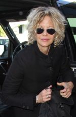 MEG RYAN Arrives at LAX Airport in Los Angeles 01/21/2016