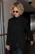 MEG RYAN Arrives at LAX Airport in Los Angeles 01/21/2016
