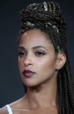 MEGALYN ECHIKUNWOKE at Damien Panel at 2016 Winter TCA Tour in Pasadena 01/06/2016