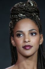 MEGALYN ECHIKUNWOKE at Damien Panel at 2016 Winter TCA Tour in Pasadena 01/06/2016
