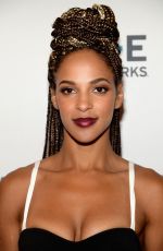 MEGALYN ECHIKUNWOKE at Damien Panel at 2016 Winter TCA Tour in Pasadena 01/06/2016