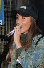 MEGAN MCKENNA Leaves a Meeting in London 01/28/2016