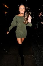MEGAN MCKENNA Night Out in London 01/26/2016
