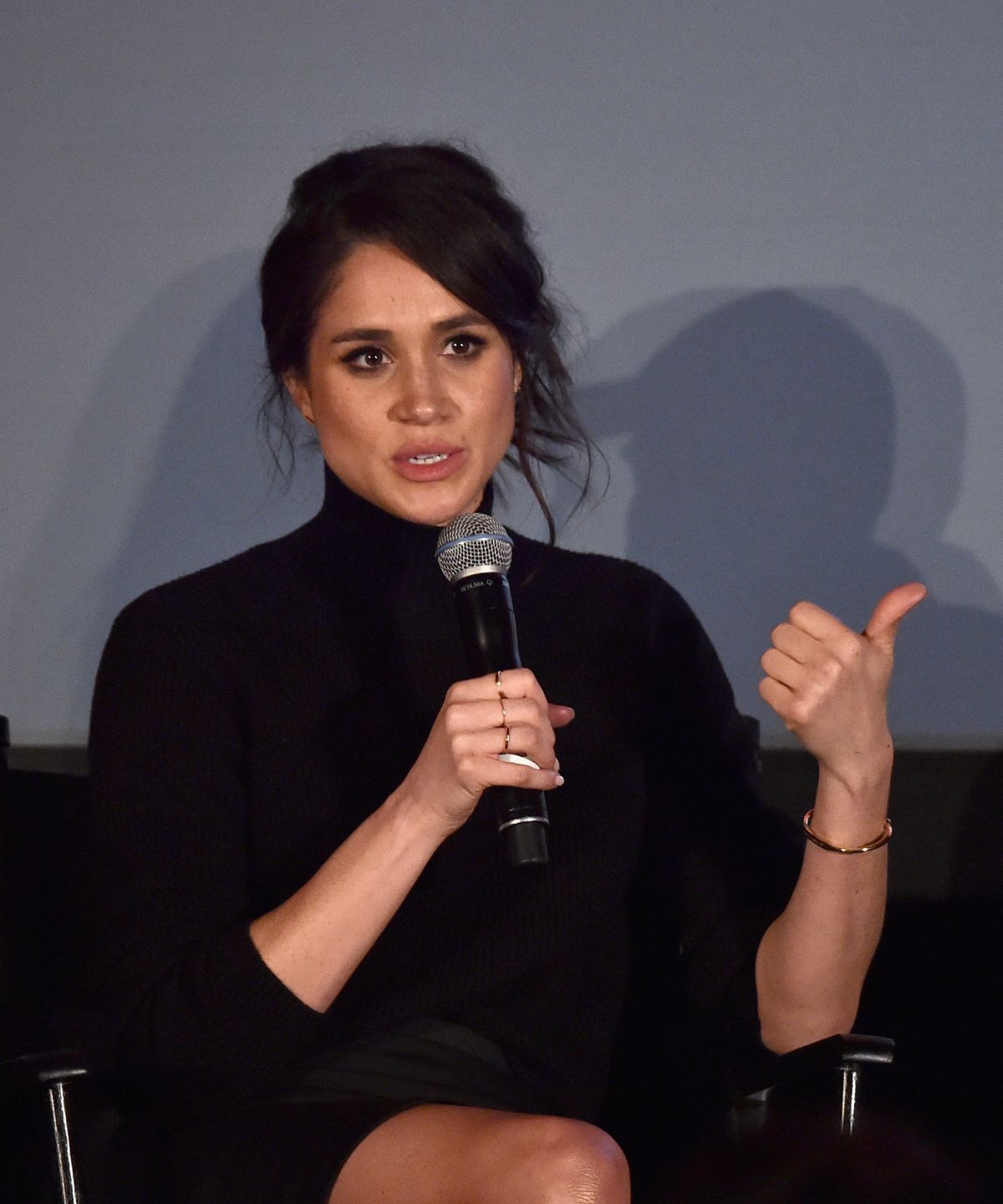 MEGHAN MARKLE at Suits Season 5 Press Conference in Los Angeles 01/21 ...