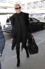 MELANIE GRIFFITH at Los Angeles International Airport 01/19/2016