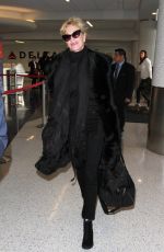 MELANIE GRIFFITH at Los Angeles International Airport 01/19/2016
