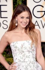 MELISSA BENOIST at 73rd Annual Golden Globe Awards in Beverly Hills 10/01/2016