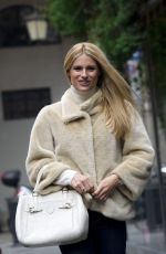 MICHELLE HUNZIKER Out in Milan 01/28/2016