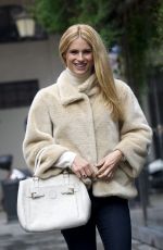 MICHELLE HUNZIKER Out in Milan 01/28/2016