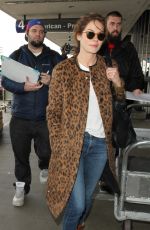 MICHELLE MONAGHAN at LAX Airport in Los Angeles 01/11/2016