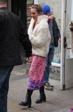 MILEY CYRUS Leaves ABC Kitchen in New York 01/18/2016