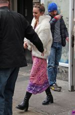 MILEY CYRUS Leaves ABC Kitchen in New York 01/18/2016