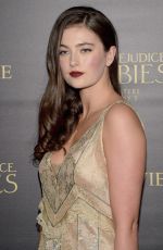 MILLIE BRADY at Pride and Prejudice and Zombies Screening in Los Angeles 01/21/2016