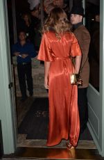 MILLIE MACKINTOSH at a Private Dinner of Creme De La Mer in London 01/21/2016