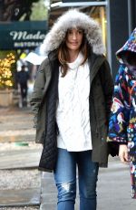 MINKA KELLY Leaves Madeos Restaurant in Los Angeles 01/06/2016