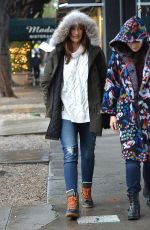 MINKA KELLY Leaves Madeos Restaurant in Los Angeles 01/06/2016
