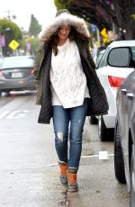 MINKA KELLY Leaves Madeos Restaurant in Los Angeles 01/06/2016