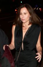 MINNIE DRIVER at Boa Steakhouse in West Hollywood 01/09/2016
