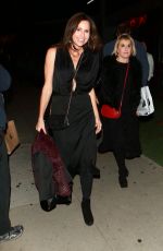 MINNIE DRIVER at Boa Steakhouse in West Hollywood 01/09/2016