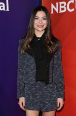 MIRANDA COSGROVE at NBC/Universal 2016 Winter TCA Tour in Pasadena 01/13/2016