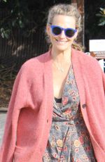 MOLLY SIMS Out and About in Brentwood 01/14/2016