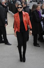 MONICA BELLUCCI at Chanel Haute Couture Spring/Summer 2016 Fashion Show in Paris 01/26/2016