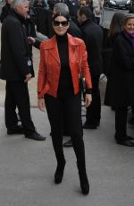 MONICA BELLUCCI at Chanel Haute Couture Spring/Summer 2016 Fashion Show in Paris 01/26/2016