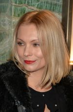 MYANNA BURING at a Private Dinner of Creme De La Mer in London 01/21/2016