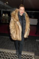 MYANNA BURING Leaves Trafalgar Studios 01/15/2016
