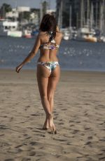 NADIA FORDE in Bikini and Swimsuit at a Beach in Santa Monica 01/07/2016