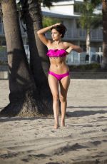 NADIA FORDE in Bikini and Swimsuit at a Beach in Santa Monica 01/07/2016