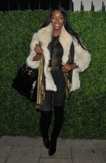 NAOMI HEDMAN at The Colony Club in London 01/26/2016