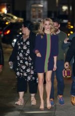 NATALIE DORMER Arrives at Jimmy Kimmel Live! in Hollywood 01/05/2016