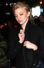 NATALIE DORMER Arrives at Pre-Golden Globes Party in West Hollywood 01/8/2016