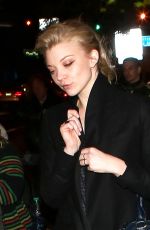 NATALIE DORMER Arrives at Pre-Golden Globes Party in West Hollywood 01/8/2016