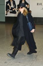 NATALIE DORMER at Heathrow Airport in London 01/12/2016