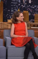 NATALIE POERTMAN at Tonight Show with Jimmy Fallon in New York 01/27/2016