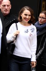 NATALIE PORTMAN at Good Morning America in New York 01/27/2016