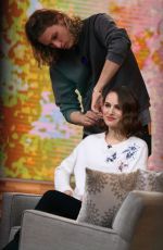NATALIE PORTMAN at Good Morning America in New York 01/27/2016