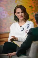 NATALIE PORTMAN at Good Morning America in New York 01/27/2016